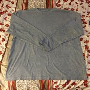 Grey long sleeve shirt